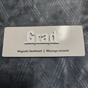 OUI Magnetic Sentiment "Grad" Magnet